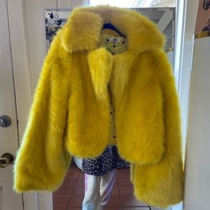 Elsie and Fred Yellow Panther Jacket